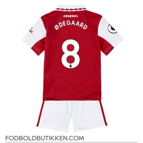 Arsenal Martin Odegaard #8 Hjemmebanetrøje Børn 2022-23 Kortærmet (+ Korte bukser)